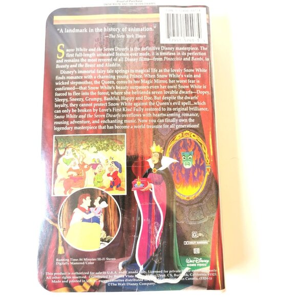 VHS Hunchback of Notre Dame Grinch Who Stole Christmas Babe Lion King Snow White - Picture 2 of 8